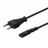 Napájací kábel osmička 2pin 1,2m, balenie 10 ks CL-97