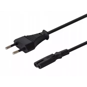 Napájací kábel osmička 2pin 1,2m, balenie 10 ks CL-97