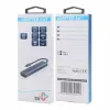 Adaptér HUB USB C 6in1 - HDMI, USBx3, PD, RJ-45