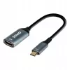Savio adaptér USB-C (M) HDMI (f), 4K, 60Hz, hliník, AK-78