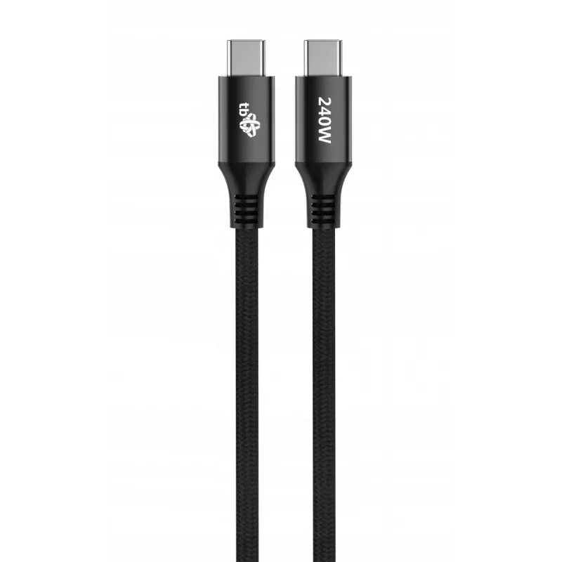 Tb kábel USB C na USB C 1m 240W čierny