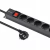 Qoltec hliníkový PDU pre RACK | 16A | 16 x Schuko | vertikálny | 1,8 m