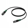 Sieťový kábel Procab 1KPCL215 BNC SAMEC BNC SAMEC 50 OHM 1.5M čierny