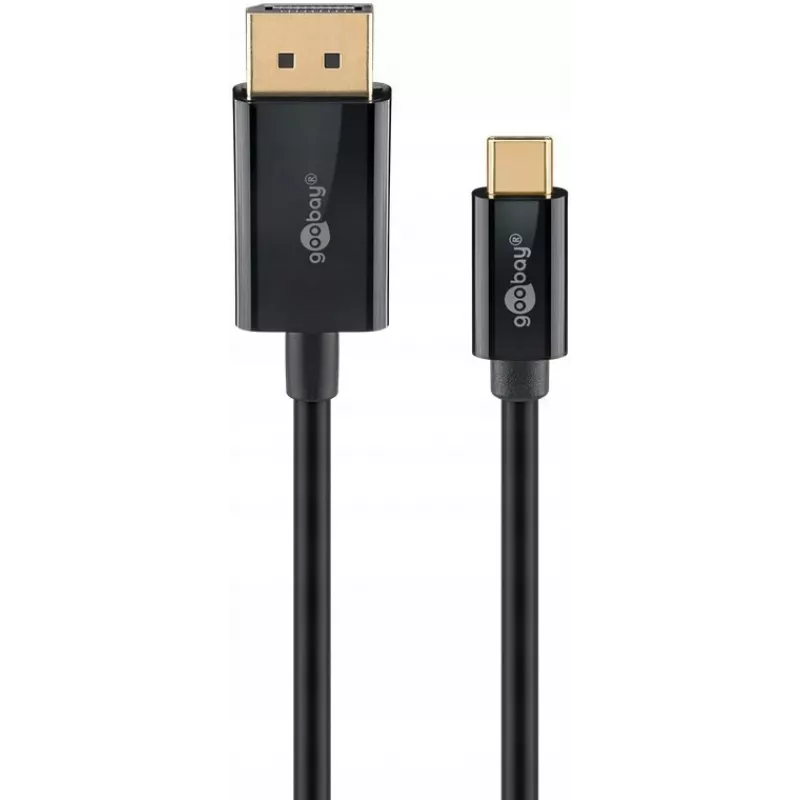 USB-C na DisplayPort kábel GOOBAY 75704, 1 m, až do 4K@60Hz
