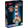 3D puzzle 72 dielov lampáše nočná verzia