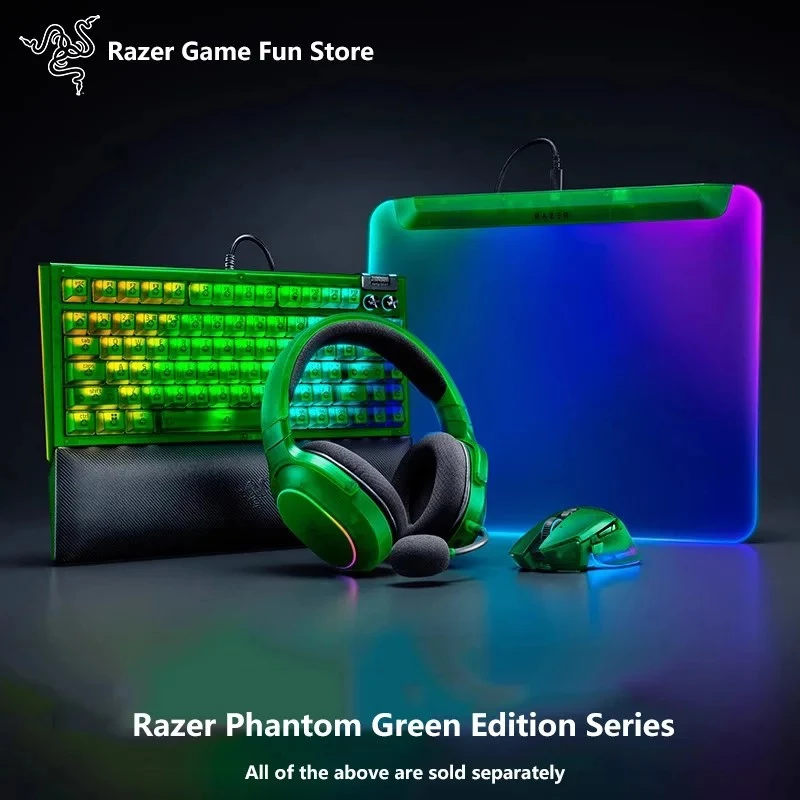 Razer Barracuda X Chroma headset bezdrôtový cez hlavu herný Bluetooth zelený