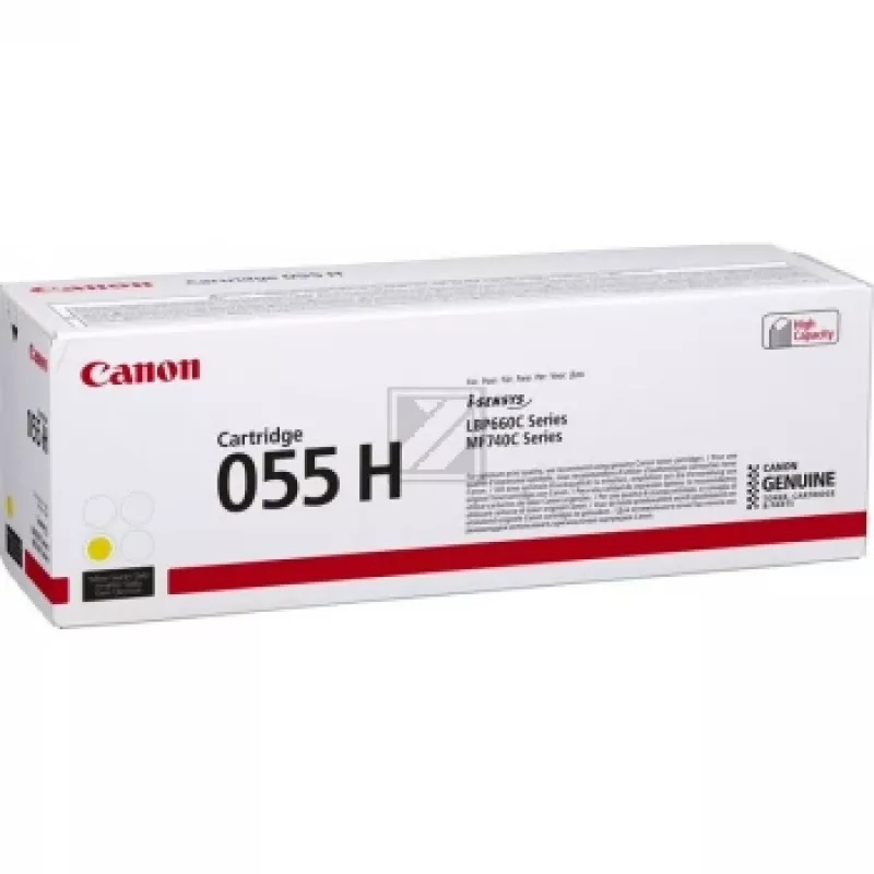 Canon CRG-055HY 5,9K strán žltá tonerkartuša