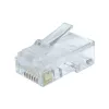 Gembird LC-8P8C-002/100 káblový konektor RJ-45 transparentný