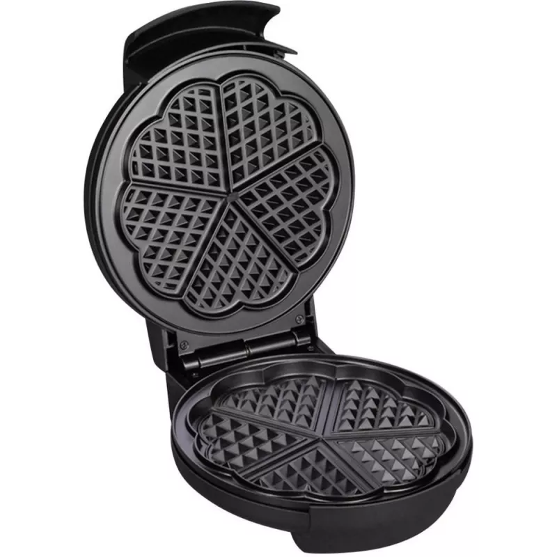 Severin WA 2103 vaflovač na 4 vafle 1200 W čierna, strieborná