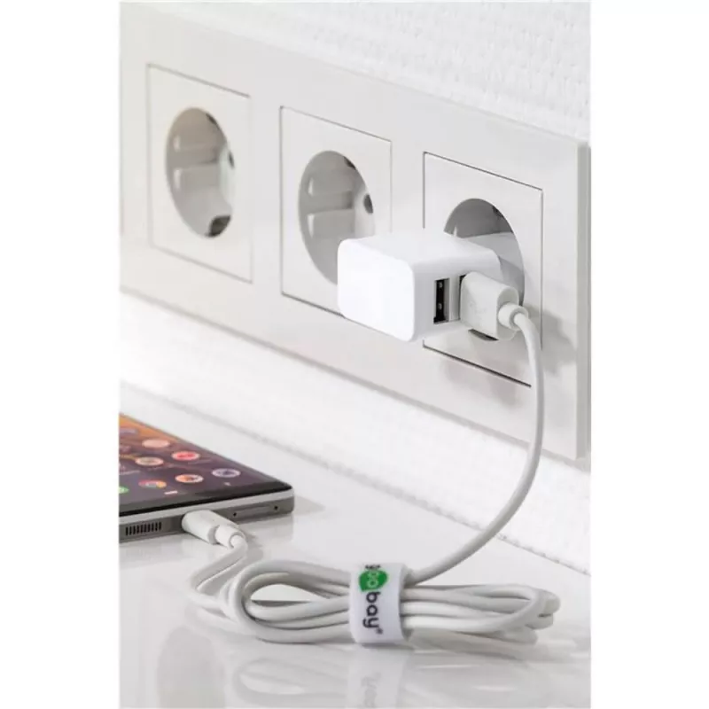 Goobay 44952 nabíjačka pre mobilné zariadenia interiérová biela (44952)