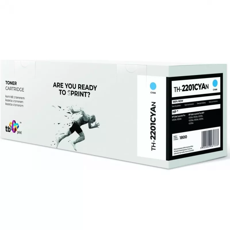 Toner pre HP Color LaserJet Pro 4202 W2201A TH-2201Cyan 100 nový azúrový