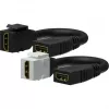 Procab adaptér AV-HDMI - adaptér HDMI (VCK450) (HDMI, 23 cm), dátový a video adaptér, biely