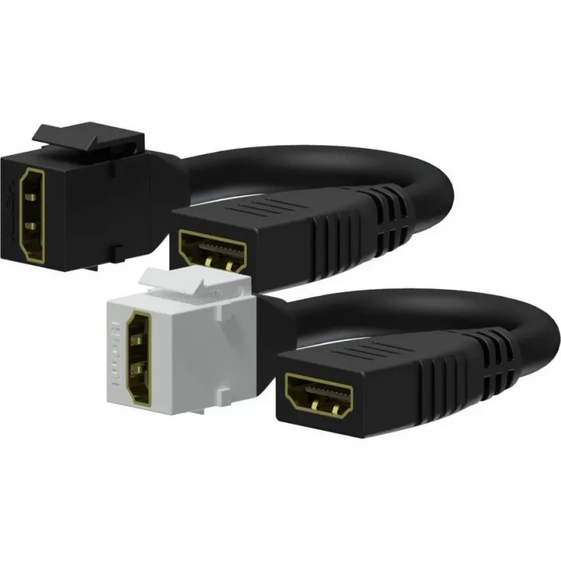 Procab adaptér AV-HDMI - adaptér HDMI (VCK450) (HDMI, 23 cm), dátový a video adaptér, biely