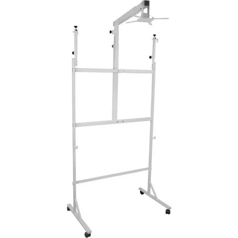 Avtek Interactive Whiteboard Cart - oceľový (stolový), stojan na projektor, biely