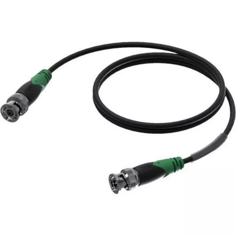 Sieťový kábel Procab 1KPCL217 BNC SAMEC BNC SAMEC 50 OHM 3M čierny