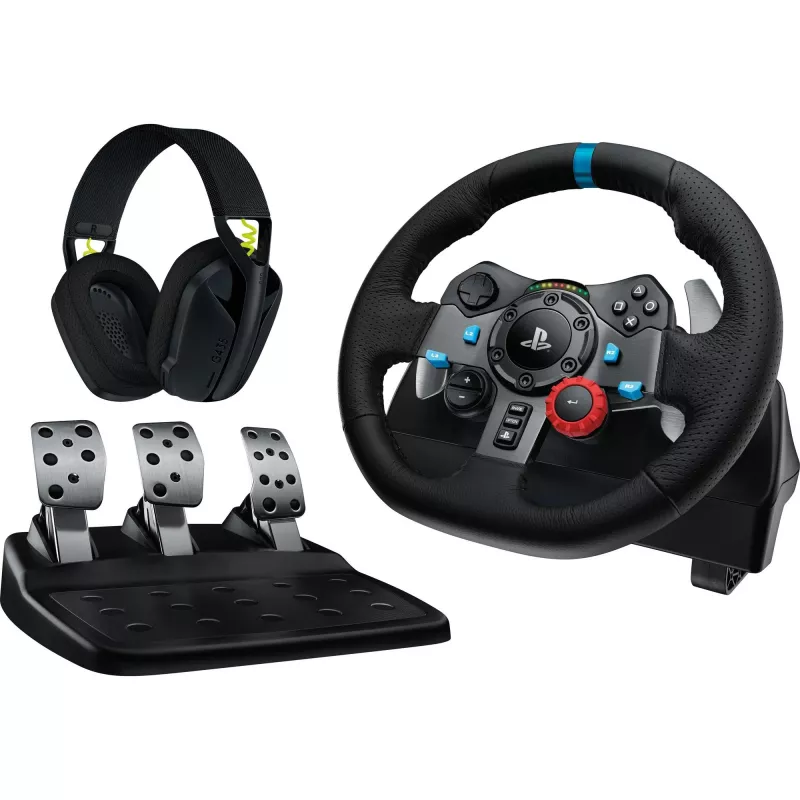 LOGITECH G29 EU + G435 Black herný ovládač hliník čierna USB volant + pedále + headset PC