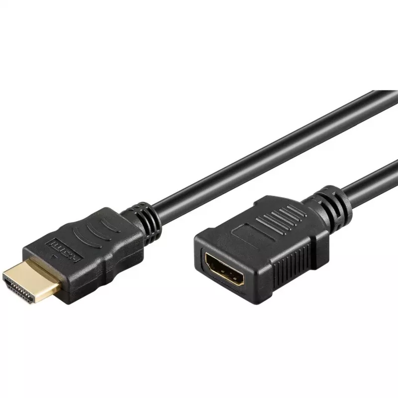 Vysokorýchlostný predlžovací kábel HDMI Goobay s Ethernetom, HDMI 2.1, 8K @ 60 Hz, 5 m, HDMI vidlica > HDMI zásuvka