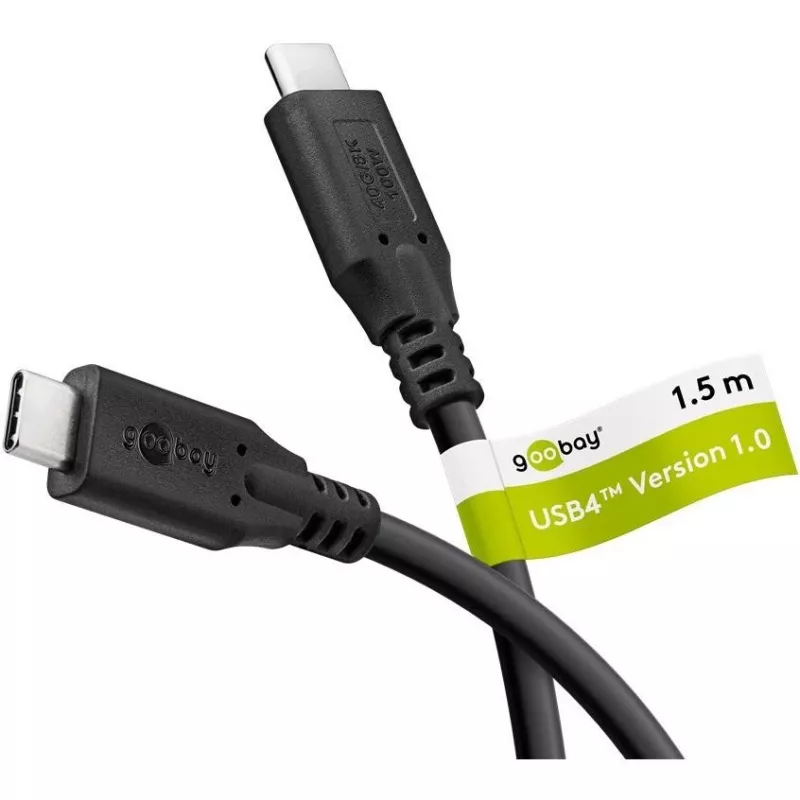 Goobay 74192 USB kábel čierny