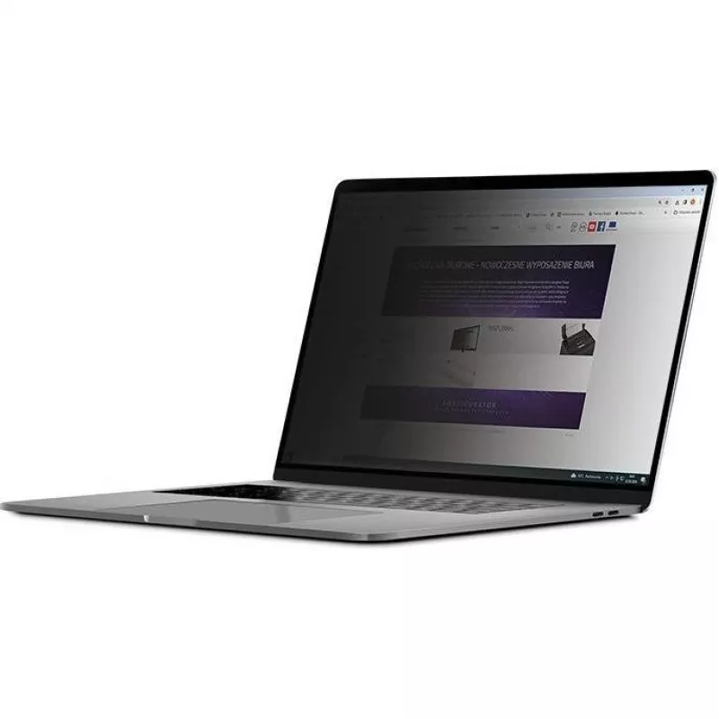 Qoltec 51051 filter súkromia GDPR pre notebook, 14 palcov, 16:9
