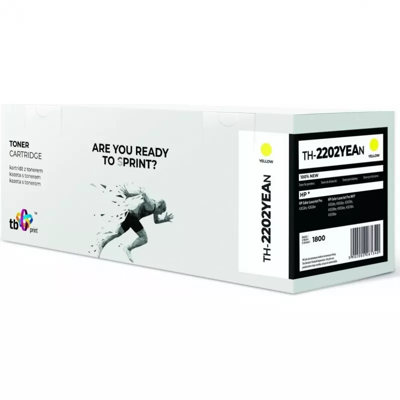 Toner pre HP Color LaserJet Pro 4202 W2202A TH-2202YEAN