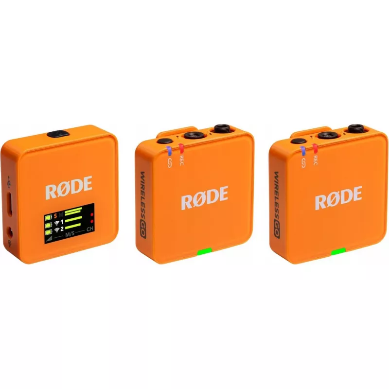 RØDE Wireless GO III Orange - bezdrôtový mikrofónový systém (oranžová)
