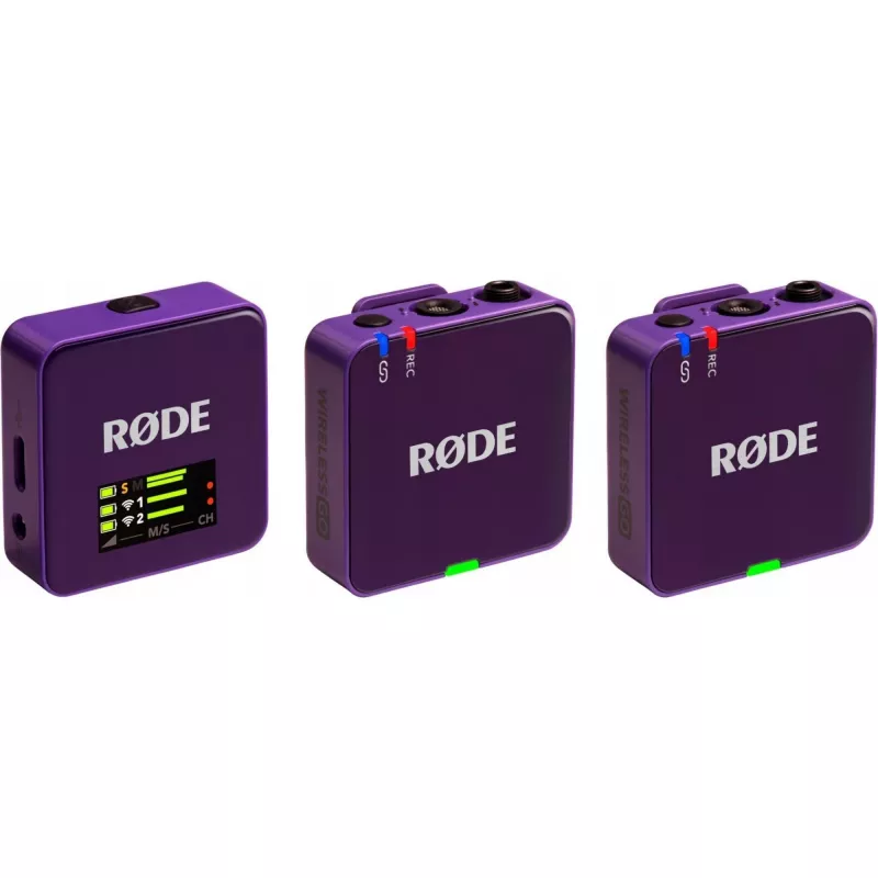 RØDE Wireless GO III Purple – bezdrôtový mikrofónový systém (fialová)
