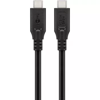 Goobay USB kábel-C, USB4, 240 W, 40 Gbit/s, Power Delivery, 1 m (1m, USB 4.0, 240W), USB kábel
