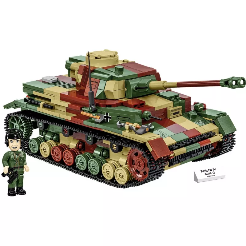 Blocks WWII PZKPFW IV AUSF.G 1107 kociek