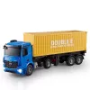 Double E 1/20 mierka hotový zostavený RC Mercedes-Benz Arocs valníkový náves
