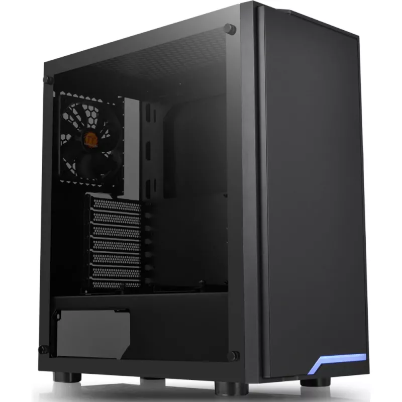 Thermaltake H100 TG MIDI Tower čierna