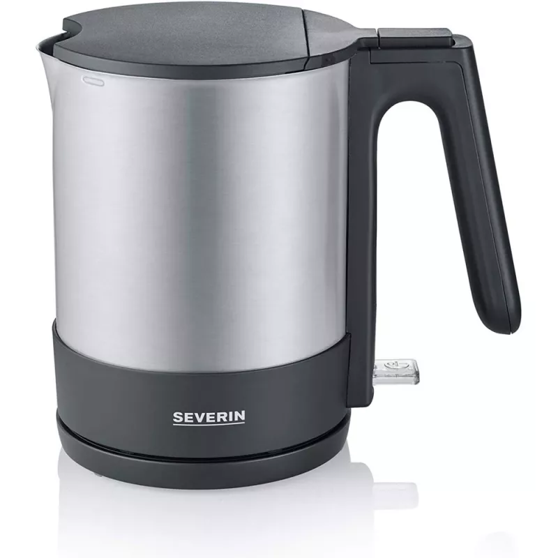 Severin WK 3409 Kanvica na vodu 1,7 l čierna - nehrdzavejúca oceľ 2200 W (WK 3409)