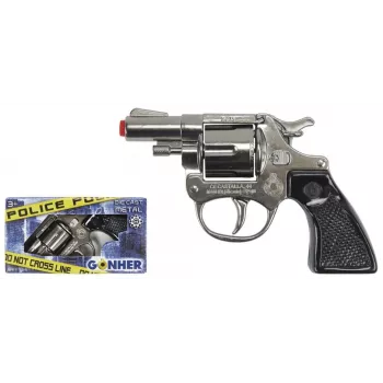 Pulio policajný revolver malý, kov 73/0