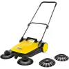 Zametacia kosačka Kärcher S 4 Twin 2-in-1 čierna žltá