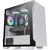 PC skriňa Thermaltake S100 Tempered Glass Snow Edition Micro Tower biela