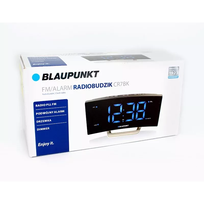 Rádiobudík BLAUPUNKT CR7 BK (CR7 BK)