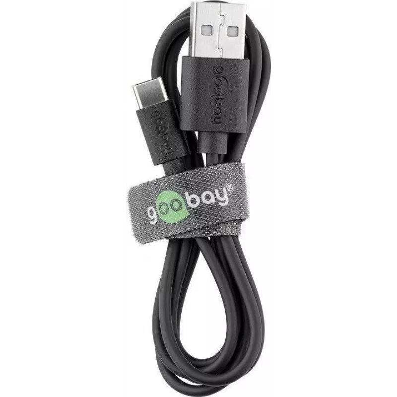 Goobay 45735 USB kábel čierny