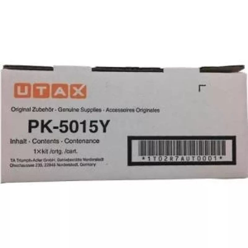 Utax 1T02R7AUT0 PK-5015Y tonerová kazeta pre P-C2650DW/P-C2655W, 3000 strán, žltá