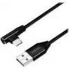 LogiLink CU0137 USB kábel USB 2.0 0,3 M USB A na USB C čierny