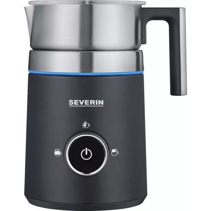 Severin SM 3585 Šľahač mlieka automatický šľahač mlieka čierny - strieborný (SM3585)