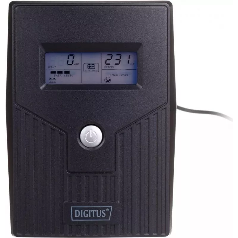 Záložný zdroj UPS DIGITUS DN-170063-LCD (Desktop, 600VA) (DN-170063-LCD)
