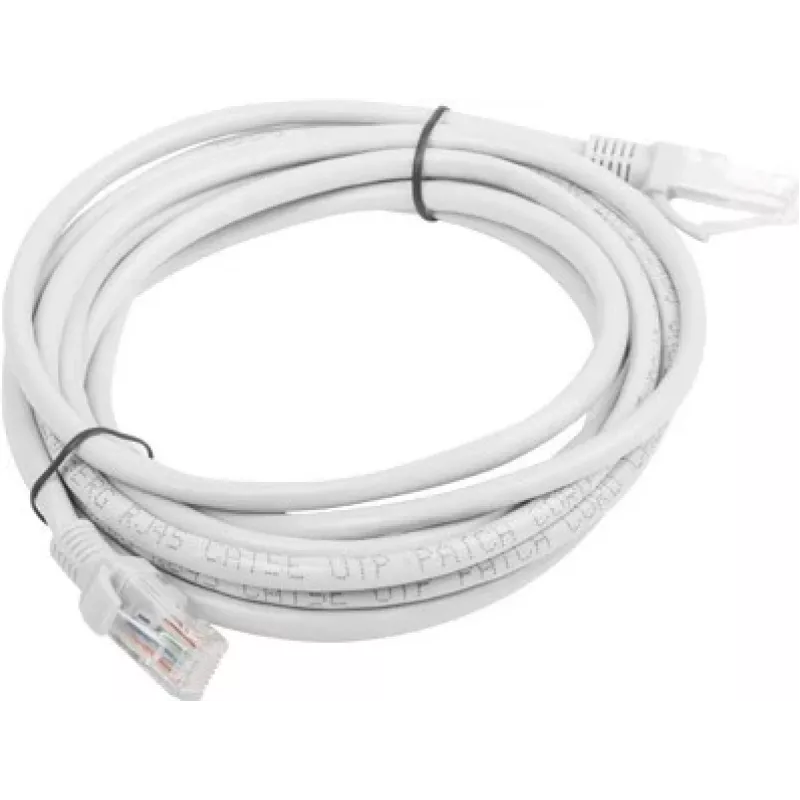 Sieťový kábel LANBERG PCU6-10CC-0300-S Cat6 U/UTP RJ-45, 3 m, sivý