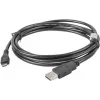 Kábel USB 2.0 LANBERG CA-USBM-10CC-0018-BK, Micro-USB B na USB A, 1,8 m, čierny