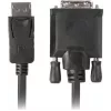 Videokábel adaptér LANBERG DisplayPort na DVI-D CA-DPDV-10CU-0018-BK, 1,8 m, čierny