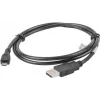 Lanberg CA-USBM-10CC-0010-BK USB kábel USB 2.0 1 m Micro-USB B USB A čierny