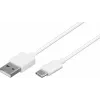 Wentronic 59130 2m USB A USB C konektor samec konektor samec biely USB kábel (59130)
