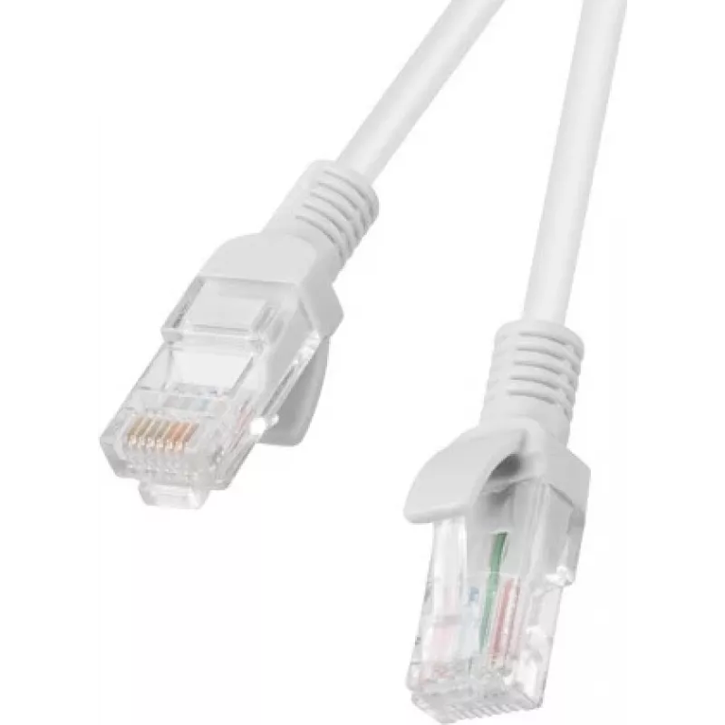 Lanberg PCU5-10CC-0050-S sieťový kábel 0,5 m Cat5e U/UTP (UTP) sivý (PCU5-10CC-0050-S)