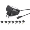 EnerGenie EG-MC-008 sieťový adaptér/menič do interiéru 12 W čierny