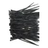 Káblové viazače Gembird NYTFR-150X3.6 nylon čierne 100 kusov