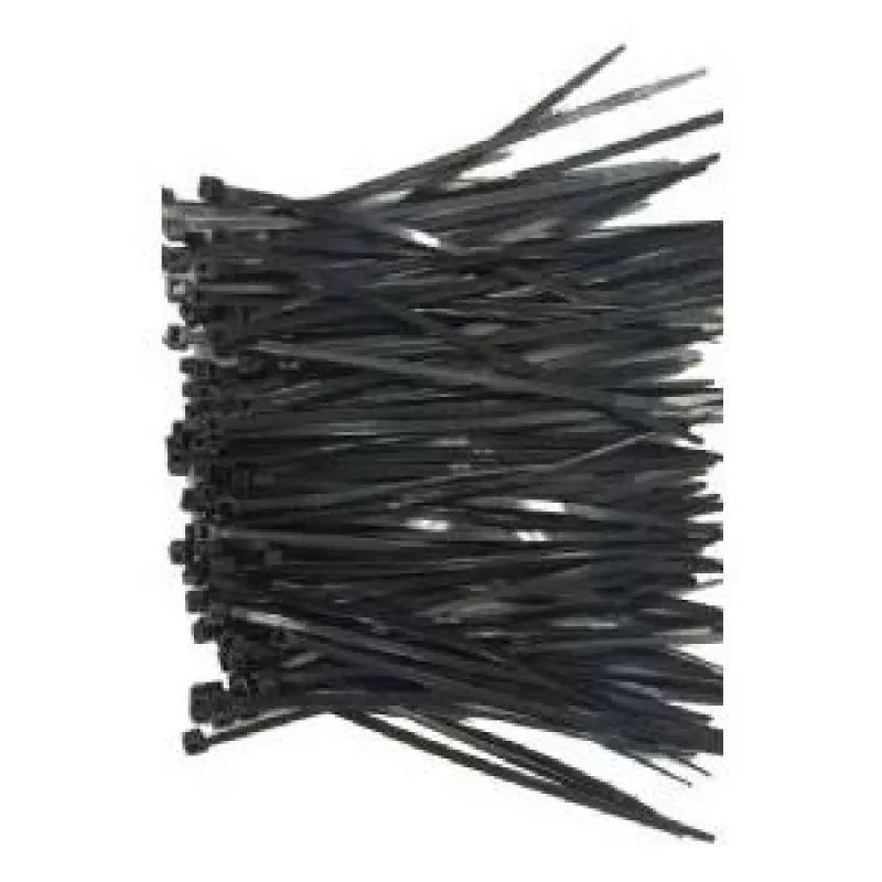 Káblové viazače Gembird NYTFR-150X3.6 nylon čierne 100 kusov