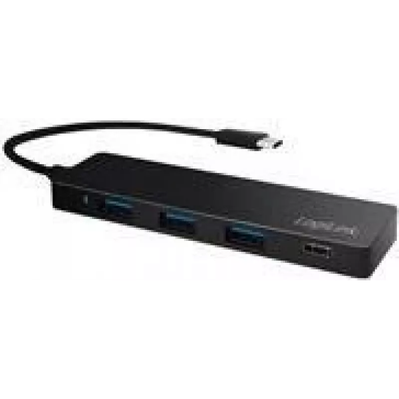 LogiLink UA0311 USB-C 3.2 Gen 2 multiport hub 4 porty čierny